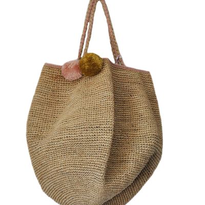 Shopping baskets - pompom madrague  basket - NORO