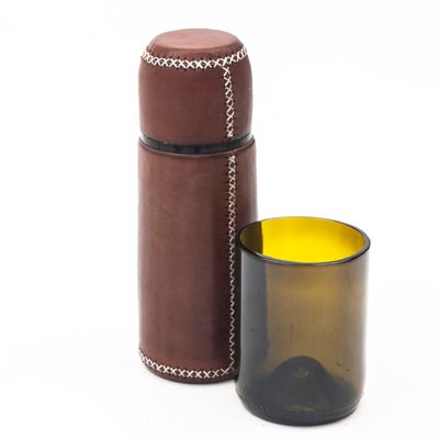 Autres fournitures bureau  - Thermo  doublé en cuir - SOL & LUNA