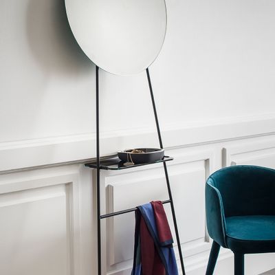 Consoles - LOOK miroir écologique + console - GLASS VARIATIONS X BINA BAITEL