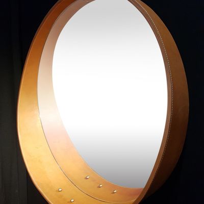 Mirrors - HAMAC miroir et cuir - GLASS VARIATIONS