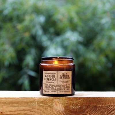 Decorative objects - No. 6 : LUMIERE DE NEROLI - Neroli + Verbena - Small - LA BOUGIE HERBIVORE