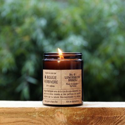 Decorative objects - No. 6 : LUMIERE DE NEROLI - Neroli + Verbena - Medium - LA BOUGIE HERBIVORE