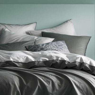 Hotel bedrooms - Washed Softness Bed Linen - BLANC CERISE