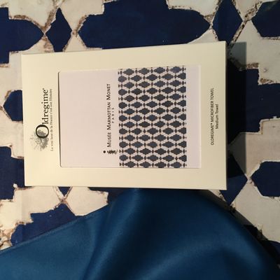 Bath towels - Bath towels in velvet microfiber - Collection for Musée Marmottan Monet Paris - OLDREGIME