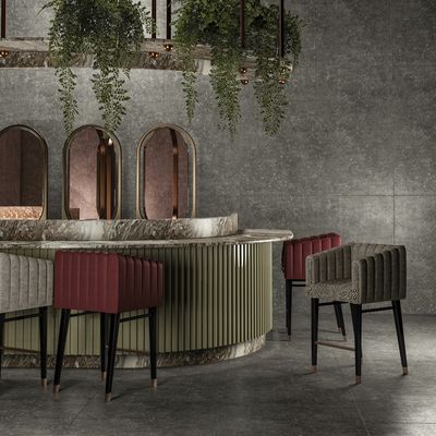 Chairs - Inglewood Bar Chair - PORUS STUDIO