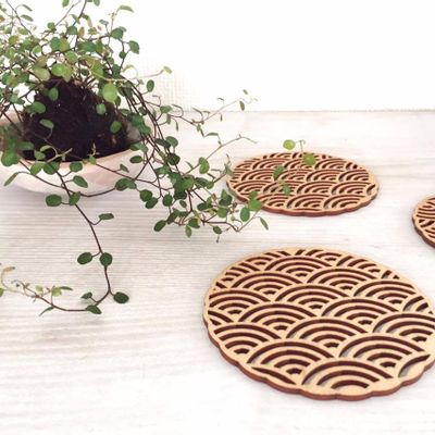Gifts - Wooden coasters - NORD DECO