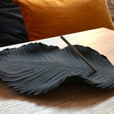 Scent diffusers - Incense  holder - Black Leaf ANOQ - ANOQ