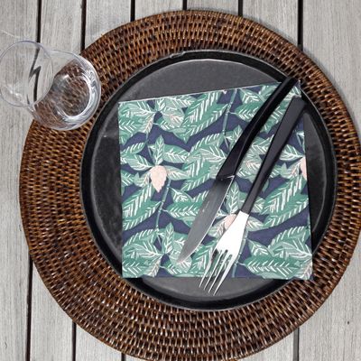 Plateaux - Collection Rotin Marron - BAOLGI