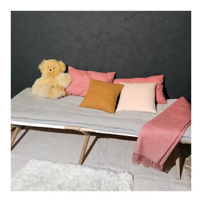 Gifts - Natural alpaca fur teddy bear. - INATA