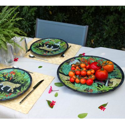 Platter and bowls - Melamine dishes - LES JARDINS DE LA COMTESSE