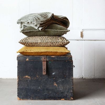 Cushions - Jaguar Cushion Cover Silk & Linen - ML FABRICS