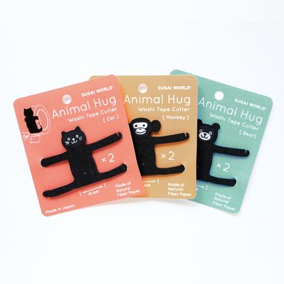 Autres fournitures bureau  - Animal Hug  washi tape dispenser - SUGAI WORLD