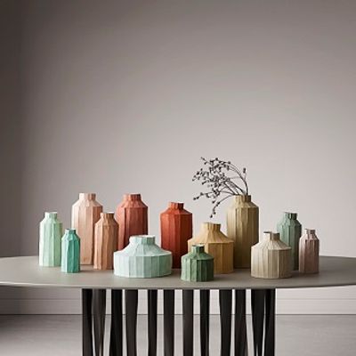 Objets design - VASE FIDE & BOUTEILLE - PAOLA PARONETTO