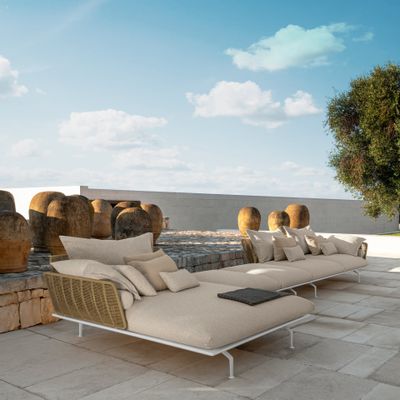 Lawn sofas   - Cruise Alu collection - TALENTI SPA