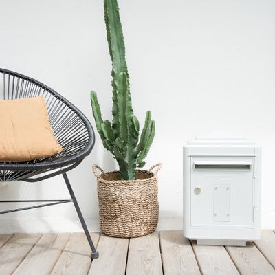 Autres décorations murales - Boîte aux lettres grand modèle 1950 - LA BOITE JAUNE