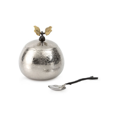 Platter and bowls - Butterfly Ginkgo Pot w/ Spoon - MICHAEL ARAM