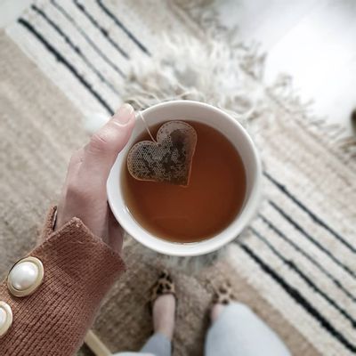 Café et thé - Sachet de thé forme coeur - TEA HERITAGE