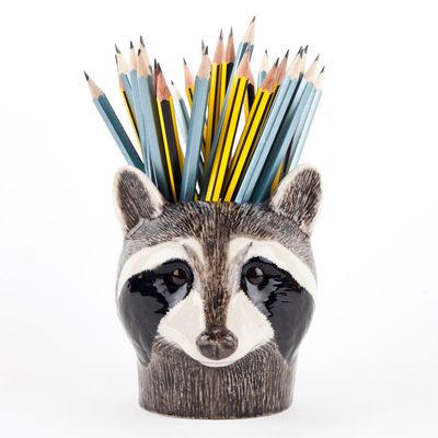 Range-tout - Pot à crayons raton laveur - QUAIL DESIGNS EUROPE BV