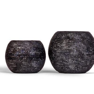 Decorative objects - Brass candlesticks - 2 pieces - SIROCCOLIVING APS