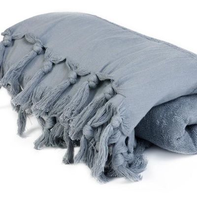 Bath towels - 100% cotton striped towel - SIROCCOLIVING APS