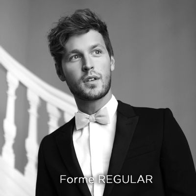 Apparel - BOW TIE HONEY YELLOW PLAIN VELOUR - LE COQ EN PAP'