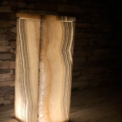 Outdoor decorative accessories - Alabaster lamp - MAISON ZOE