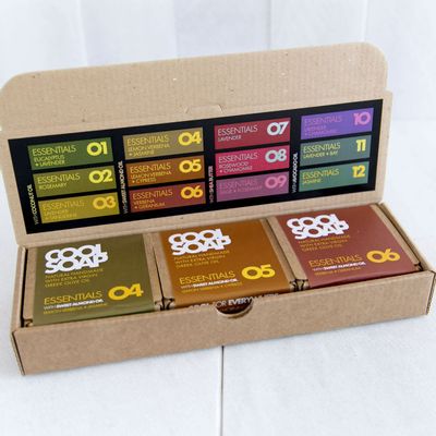 Savons - COFFRET CADEAU AVEC 3 SAVONS ESSENTIALS - COOL SOAP