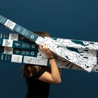 Affiches - POSTERS XXL À COLORIER - OMY