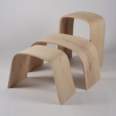 Stools - MINIMAL stools - Solid Ash - JOE SAYEGH PARIS