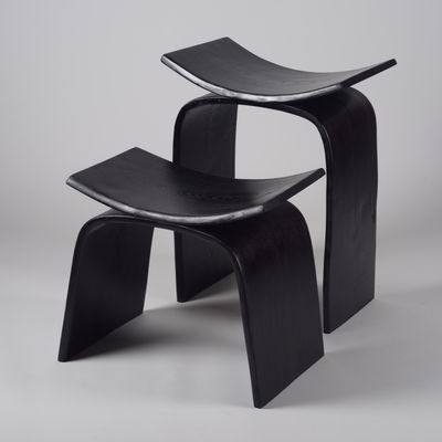 Stools - MINIMAL stools - Carbon - JOE SAYEGH PARIS
