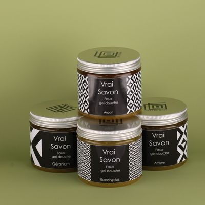 Cosmétiques - Vrais savons Faux gels douche - L'ART DU BAIN