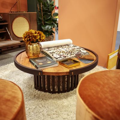 Dining Tables - Richard Center Table - WOOD TAILORS CLUB