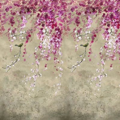 Papiers peints - Panneau Shinsha Scene 1 Blossom - ETOFFE.COM