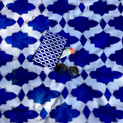 Tissus pour extérieurs - Drap de bain en microfibre velours - OLDREGIME