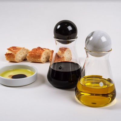 Cadeaux - Set carafe à huile d'olive / vinaigre - ARTYCRAFT