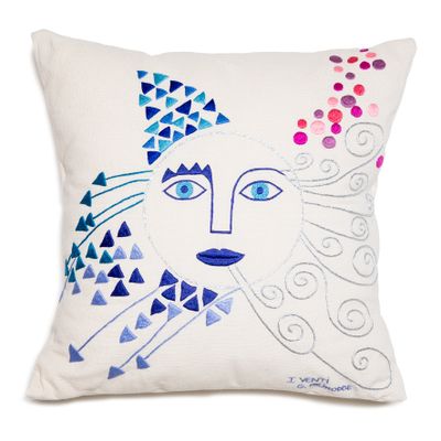 Cushions - Embroidered collection cushions - LE BOTTEGHE SU GOLOGONE