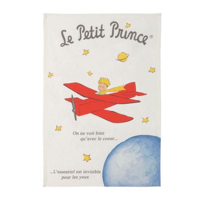 Torchons textile - Torchon imprimé Le Petit Prince® - Avion de St Ex. - COUCKE