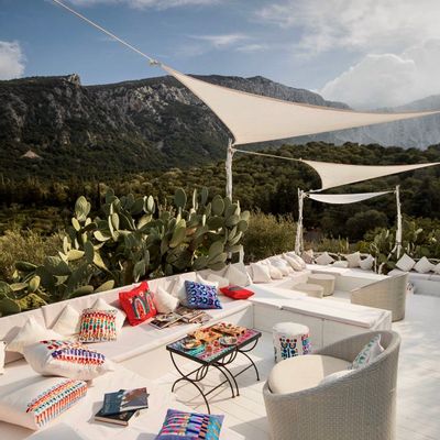 Coussins textile - Collection coussins peints  - LE BOTTEGHE SU GOLOGONE
