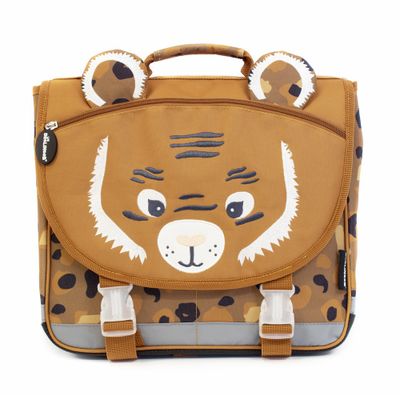 Bags and backpacks - 35cm Satchel Speculos the Tiger - DEGLINGOS