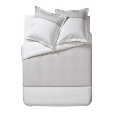 Linge de lit - Toi et Moi Meringue Gris Perle - Parure de Lit - ESSIX