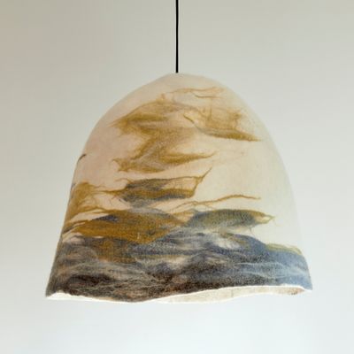 Pièces uniques - Lampes suspendues CIELO, BURBUJAS, PUNA, GRIETA et PARCHES. Conçu et fabriqué à la main en France - MONA PIGLIACAMPO . ATELIER SOL DE MAYO