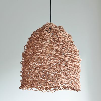 Objets design - Lampe de plafond ENJAMBRE. Conçu et fabriqué à la main en France - MONA PIGLIACAMPO . ATELIER SOL DE MAYO