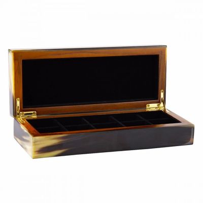 Caskets and boxes - Jewelry box horn L 25x10x5,5cm - MOON PALACE