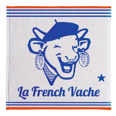 Linge d'office - La Vache qui Rit - French Vache / Carré éponge - COUCKE