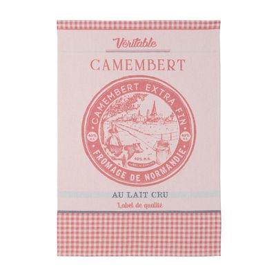 Tea towel - Véritable Camembert/Jacquard tea towel - COUCKE