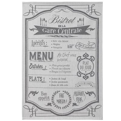Torchons textile - Au Menu / Torchon jacquard - COUCKE