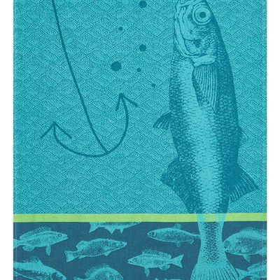 Tea towel - Poissons / Tea towel - COUCKE