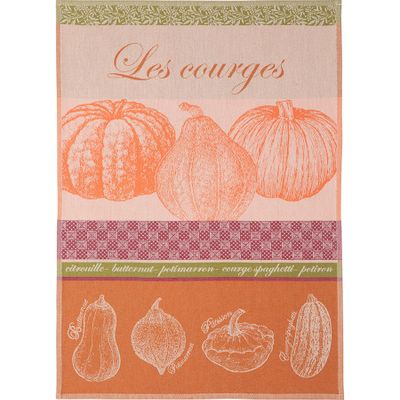 Torchons textile - Courges / Torchon jacquard - COUCKE