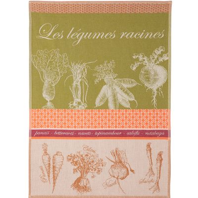 Tea towel - Légumes Racines / Tea towel - COUCKE