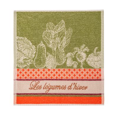 Kitchen linens - Légumes d'Hiver / Terry square - COUCKE